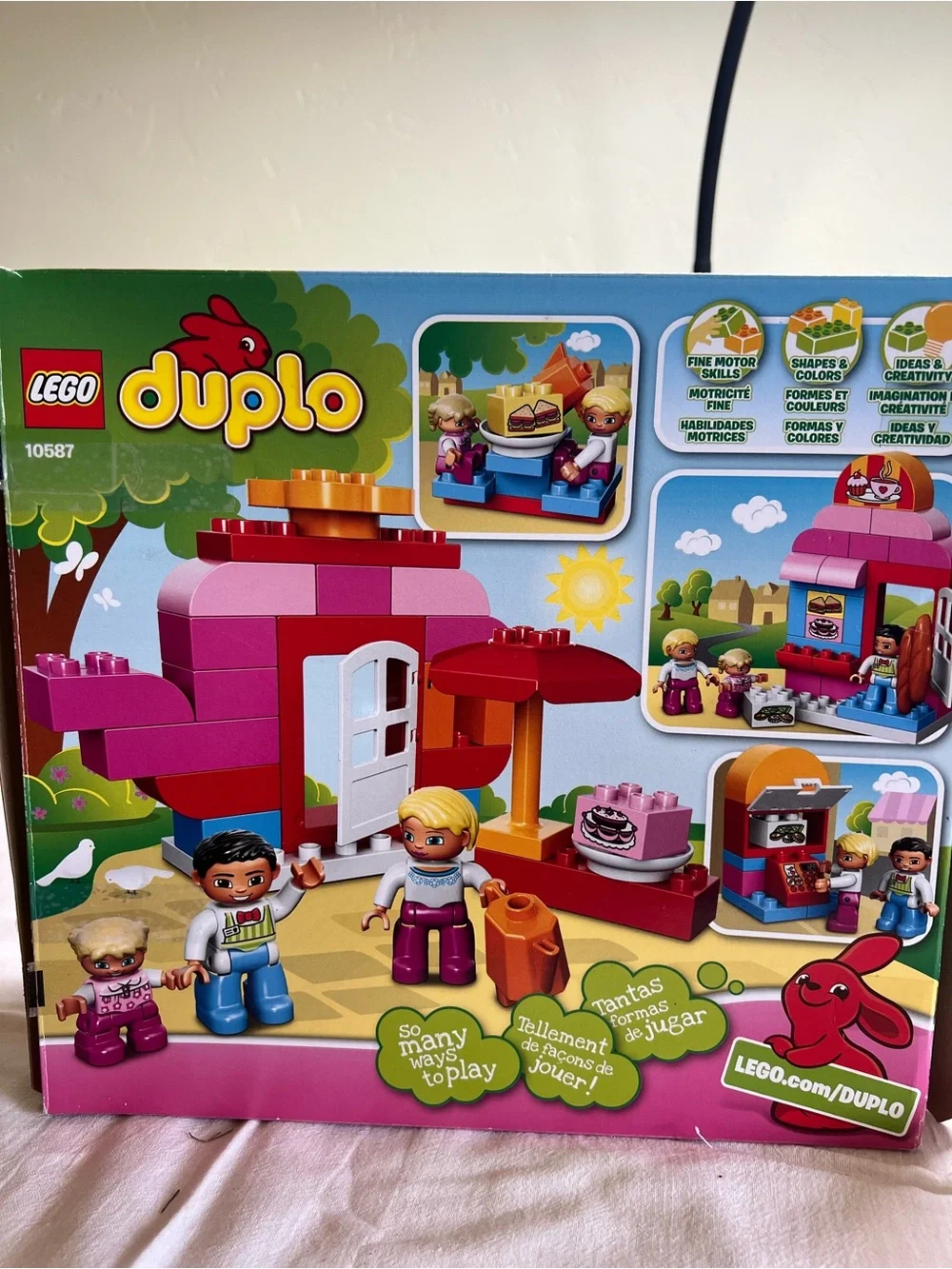 LEGO 10587 Duplo Cafe - Friends Complete Set - 52 Pieces Open Box
